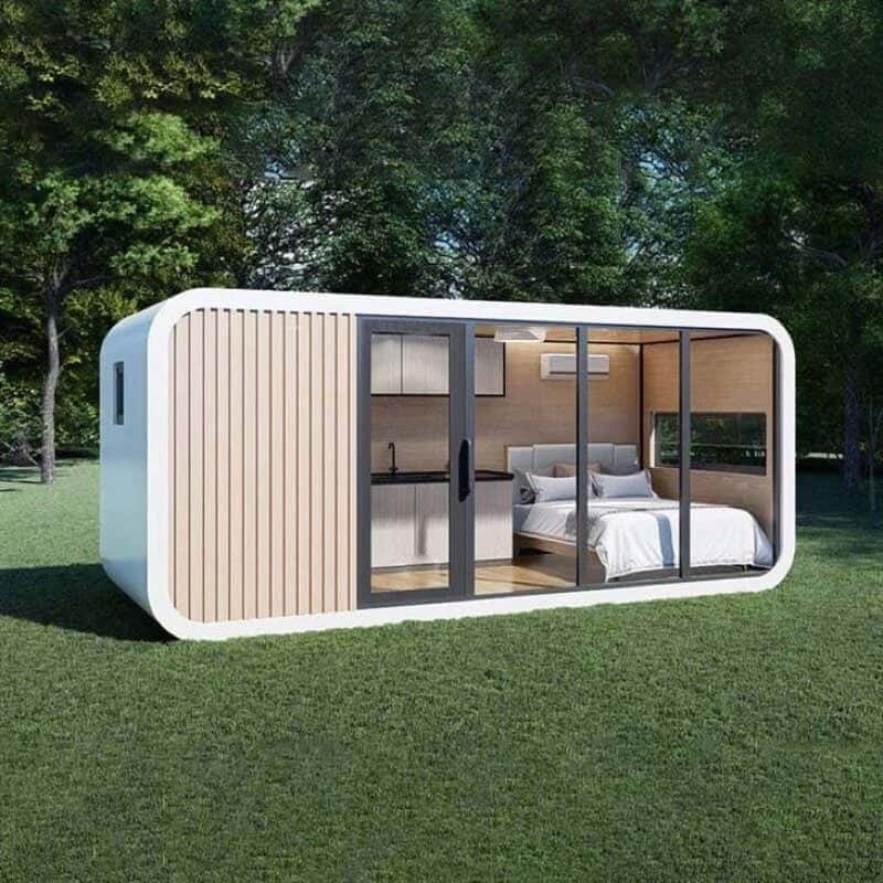Folding Container Double-Wing 40 ft · Double Duplex (144 m²)