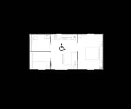 Rideau Andaro 81.2 PMR 2 Chambres 32,6 m² 2