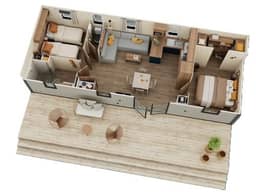 IRM Capucine 2 Schlafzimmer 36,4 m² 2