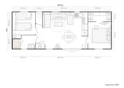 IRM Capucine 2 Schlafzimmer 36,4 m² 3