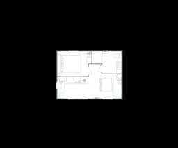 Rideau Mirela 53.1 1 Quarto 20 m² 2