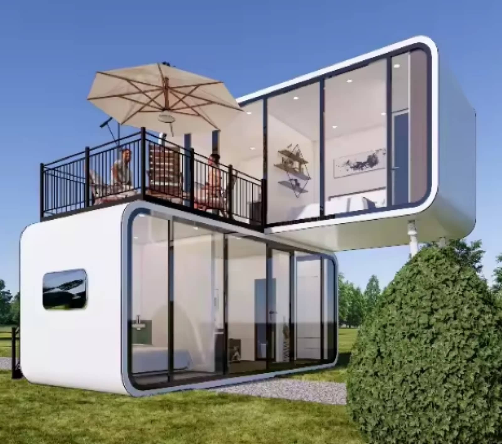 Apple Pod 11,6 m · Двоен дуплекс (51 m²)