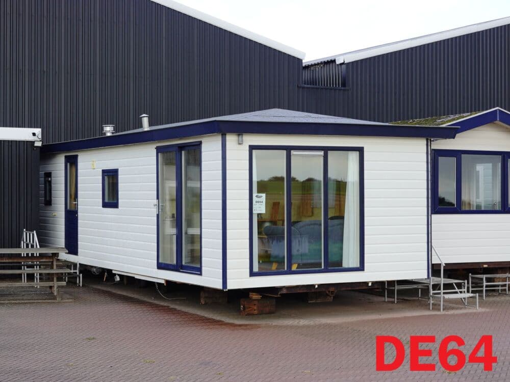 Chalet mit Spiegelbildlichem Grundriss 2 Schlafzimmer 46,01 m²