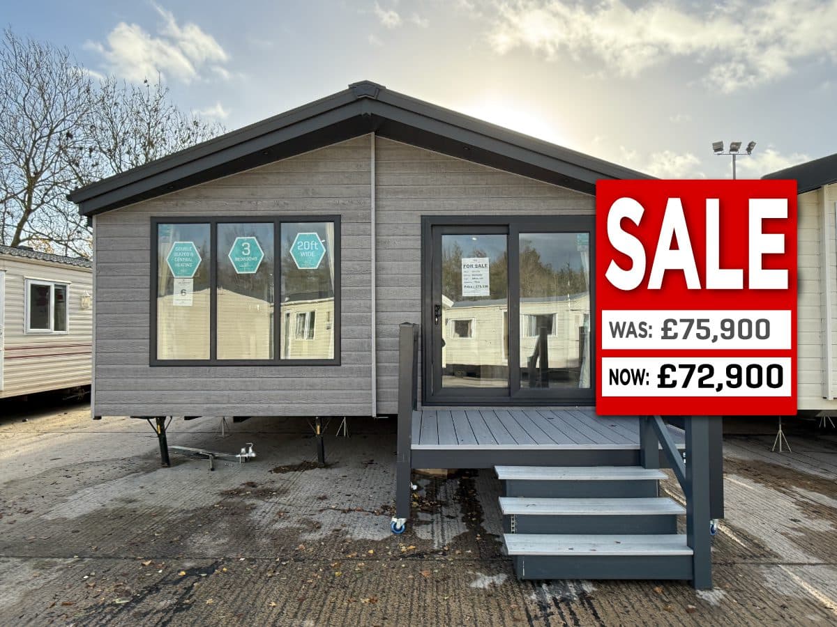 Willerby Clearwater (Especificação Residencial) Twin 3 Quartos (74,32 m2)