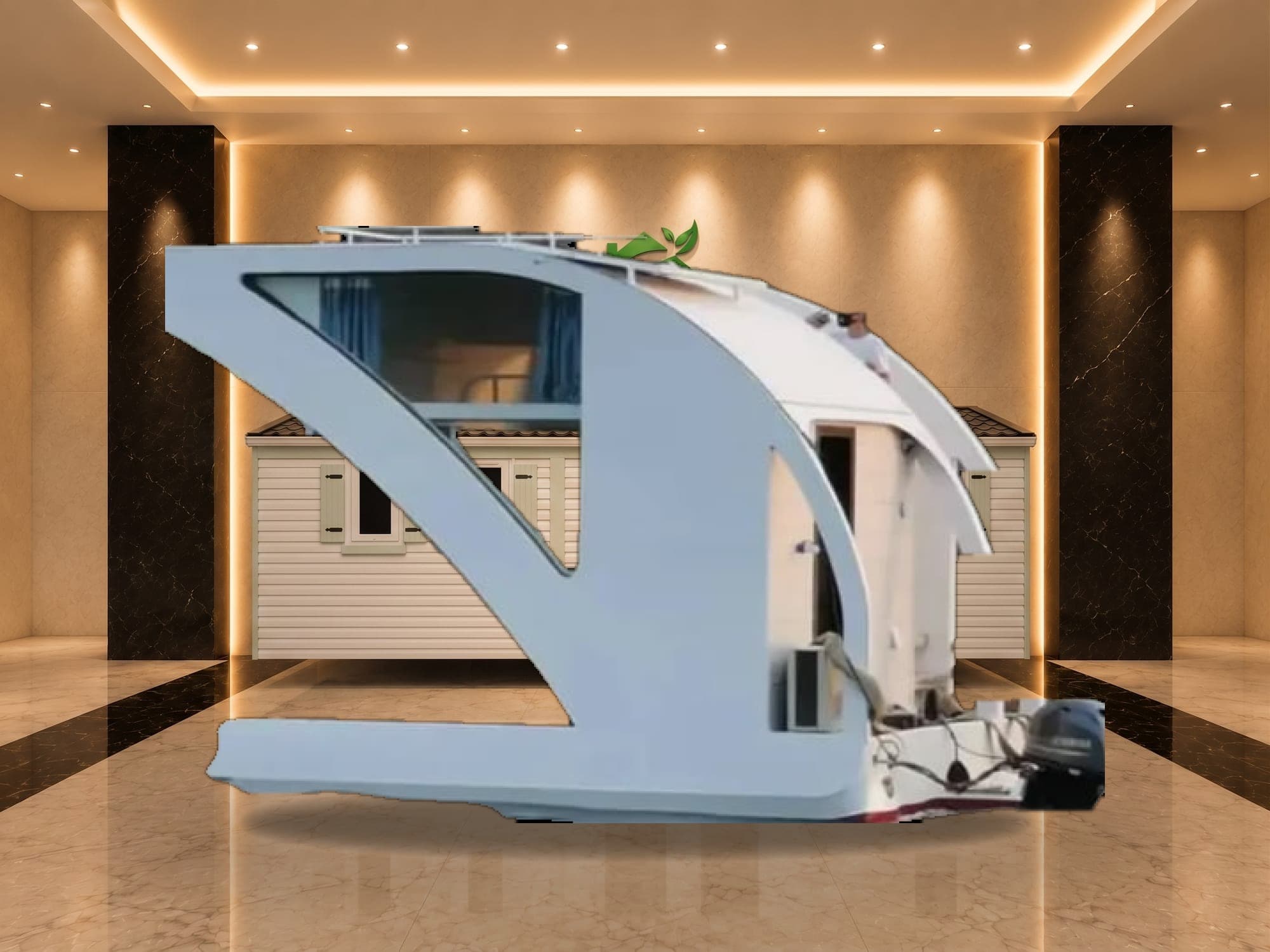 Casa Flutuante 2 Chambres 35,0 m²