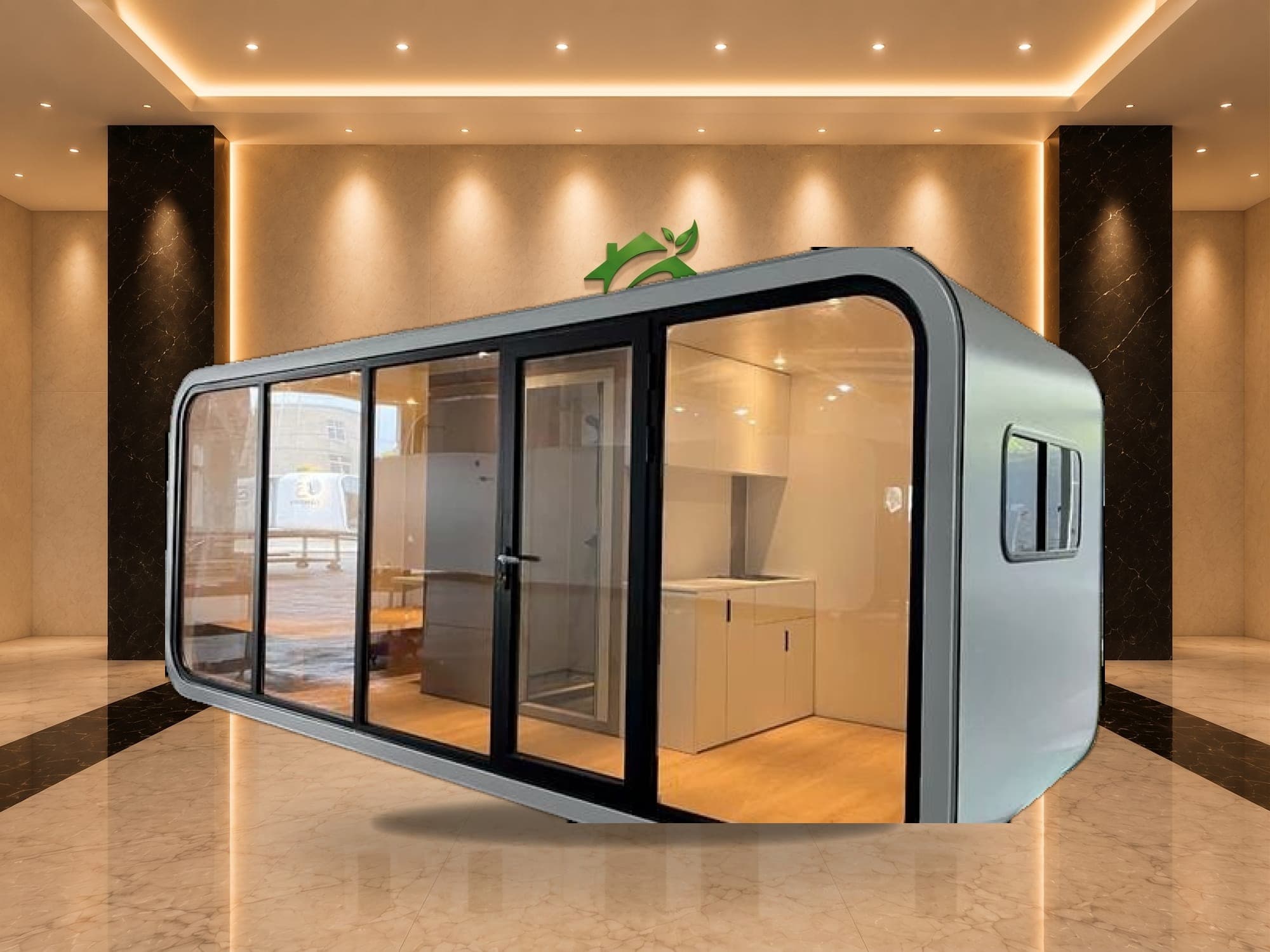 Pod Fibra de Carbono 1 Chambres 8,36 m²