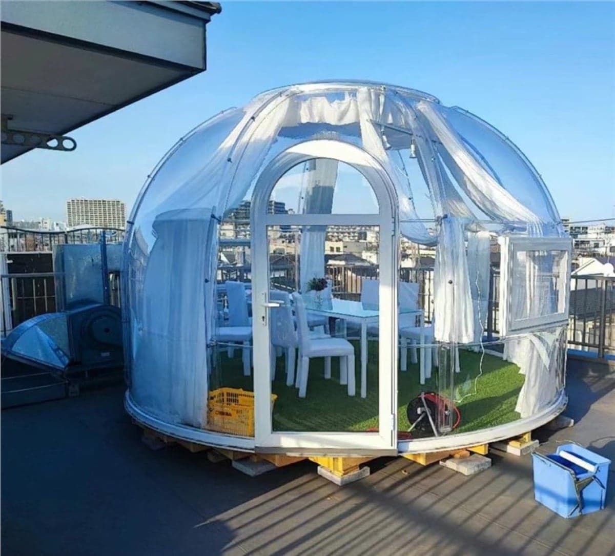 Cúpula Geodésica 7,1 m²