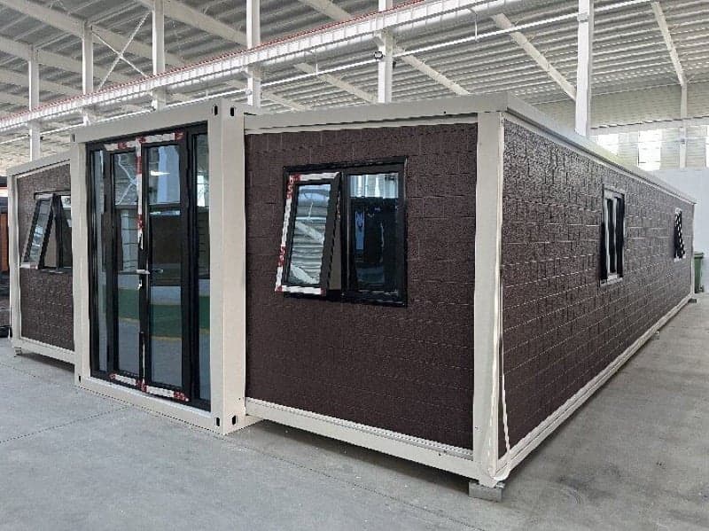 Container Expansível Double-Wing 20 pés (37 m²)