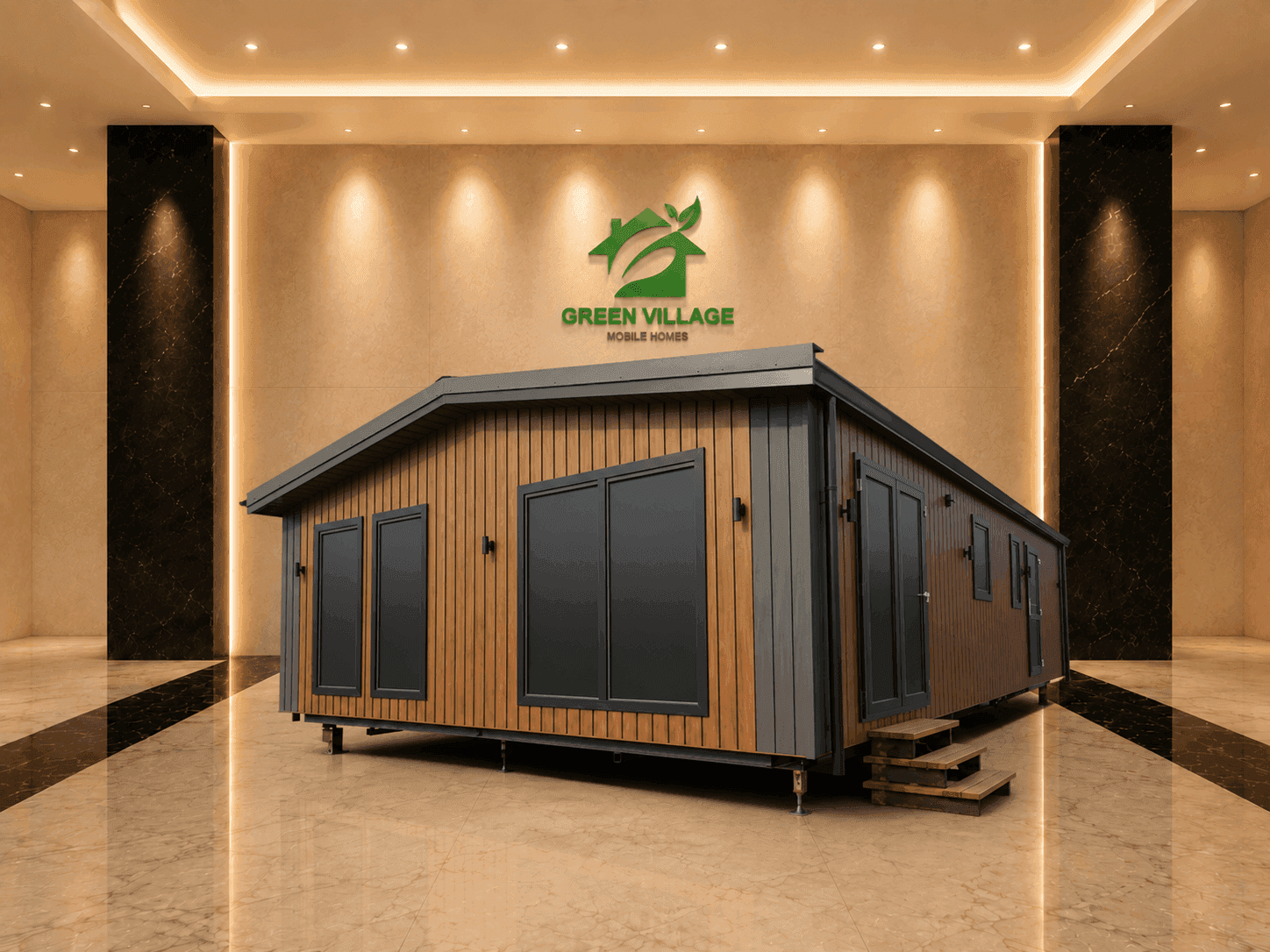 Chalet Twin Green Village 2 Quartos (77,00 m2)