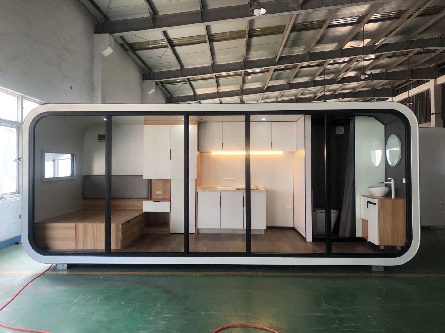 Aluminum Modular Pod 5,8 m (19,1 m²)