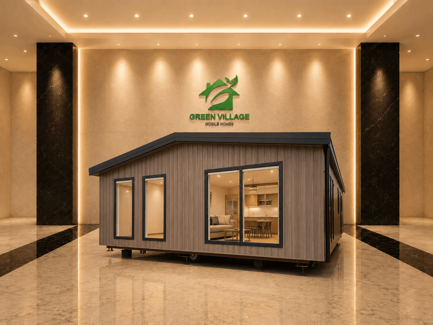 Chalet Twin De Luxe 2 Quartos (77,00 m2)