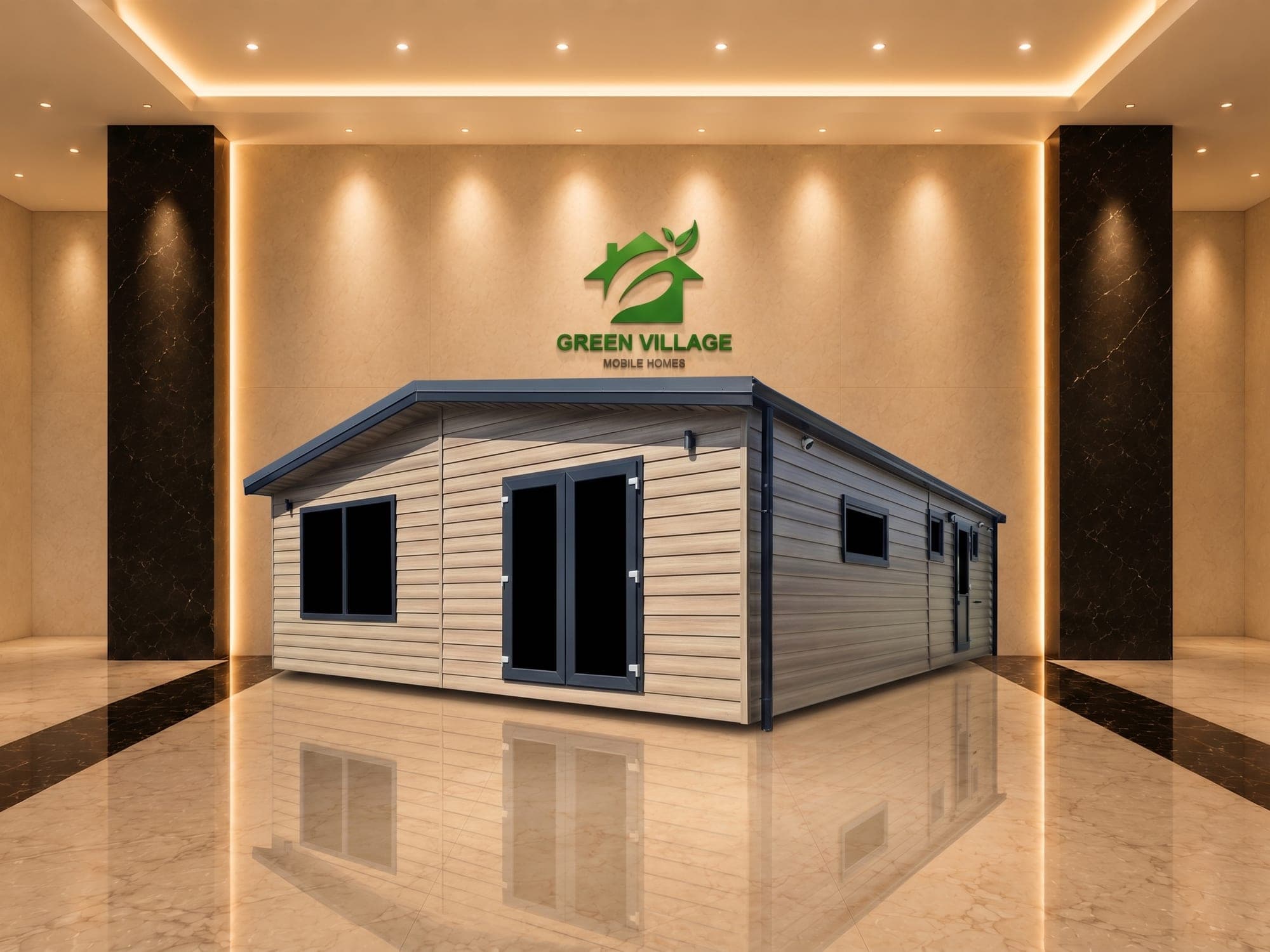 Twin Comfort Zorg Chalet 2 Quartos (77,00 m2)