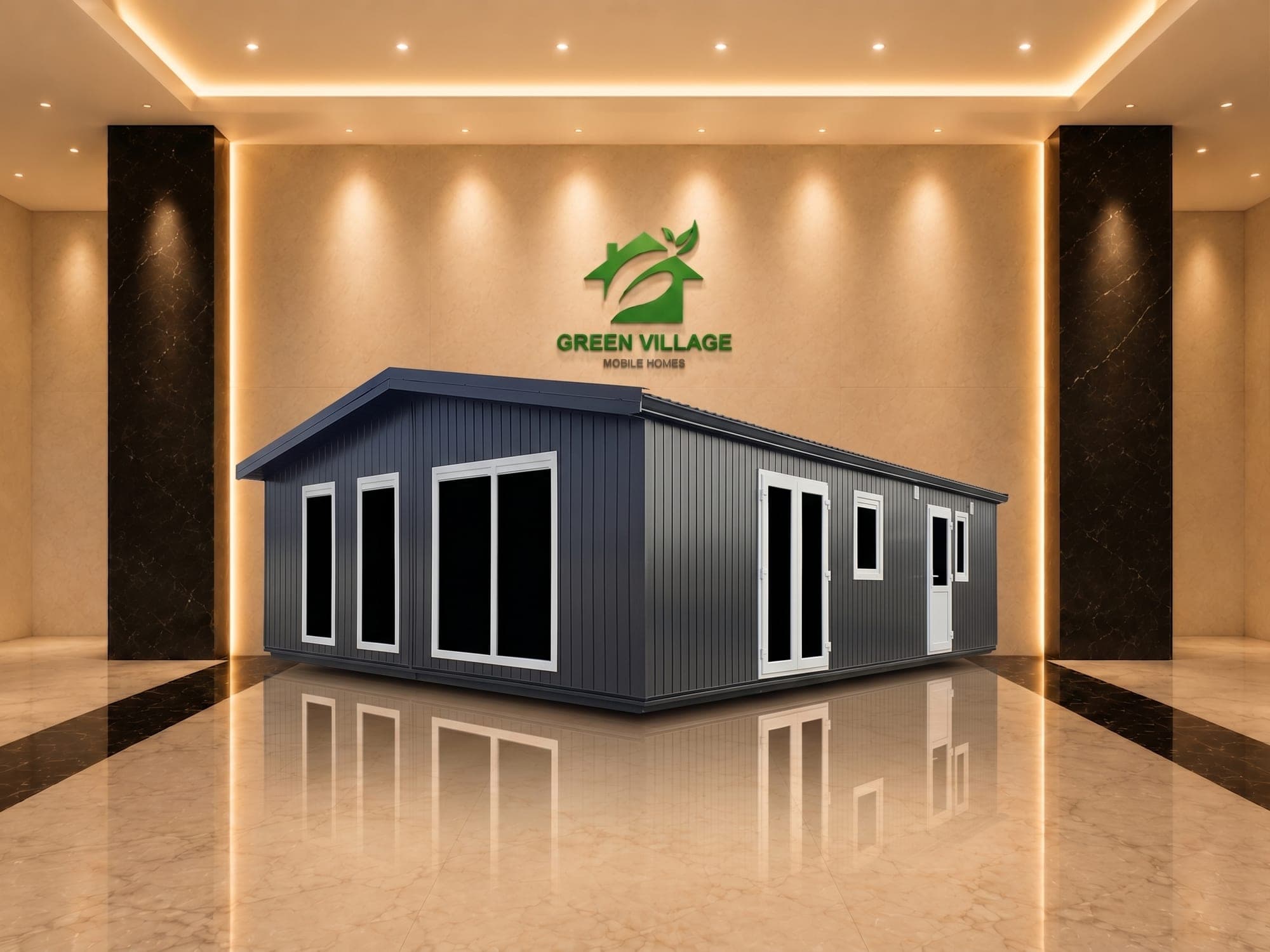 Chalet Twin De Luxe Black Edition 2 Quartos (77,00 m2)