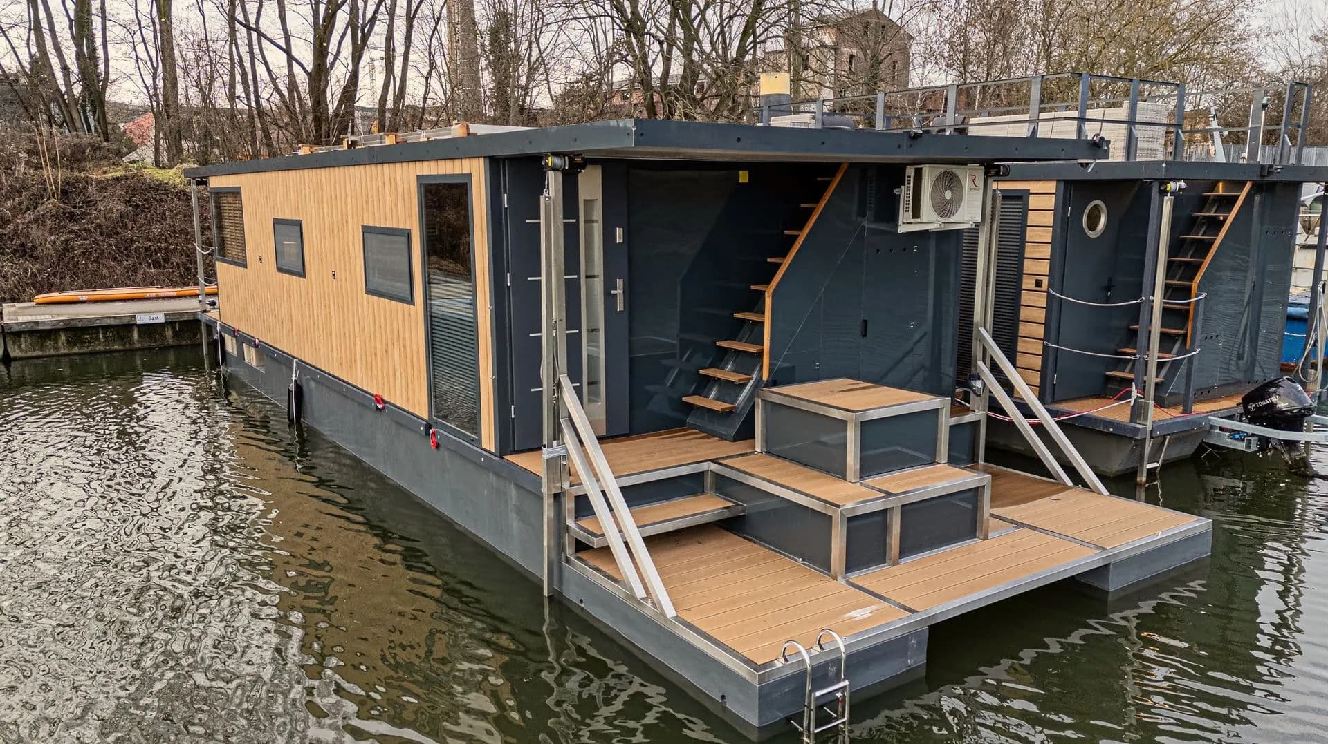 Green Village Barge House D 2 Quartos (48,79 m2)