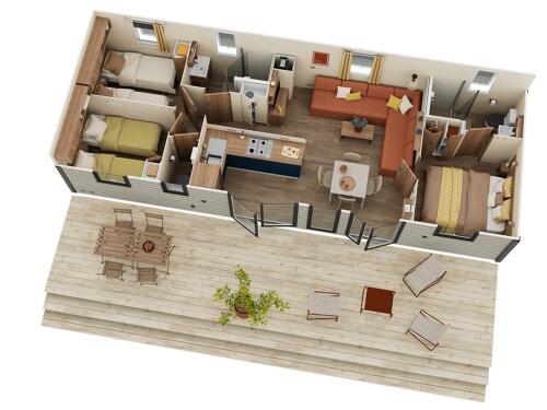 IRM Pivoine 3 Bedrooms 42.60 m² 5