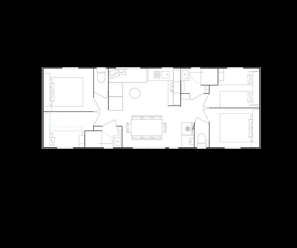 Trinidad 106.4 S 4 Bedrooms 40 m² 2