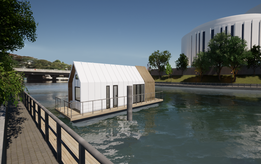 Casa Barco WaterHome 1 Quarto 31,00 m²