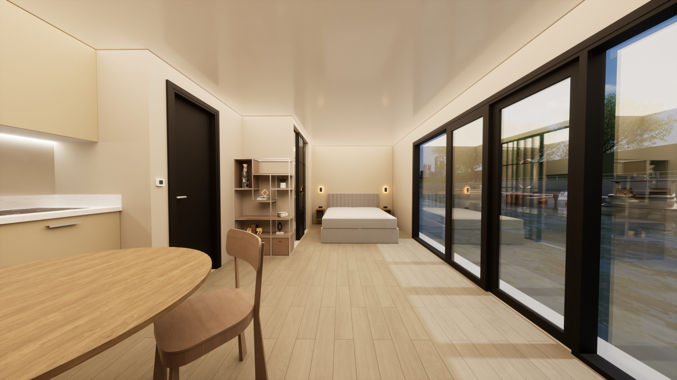 Houseboat Marina Home 30 1 Bedroom 30.00 m² 4