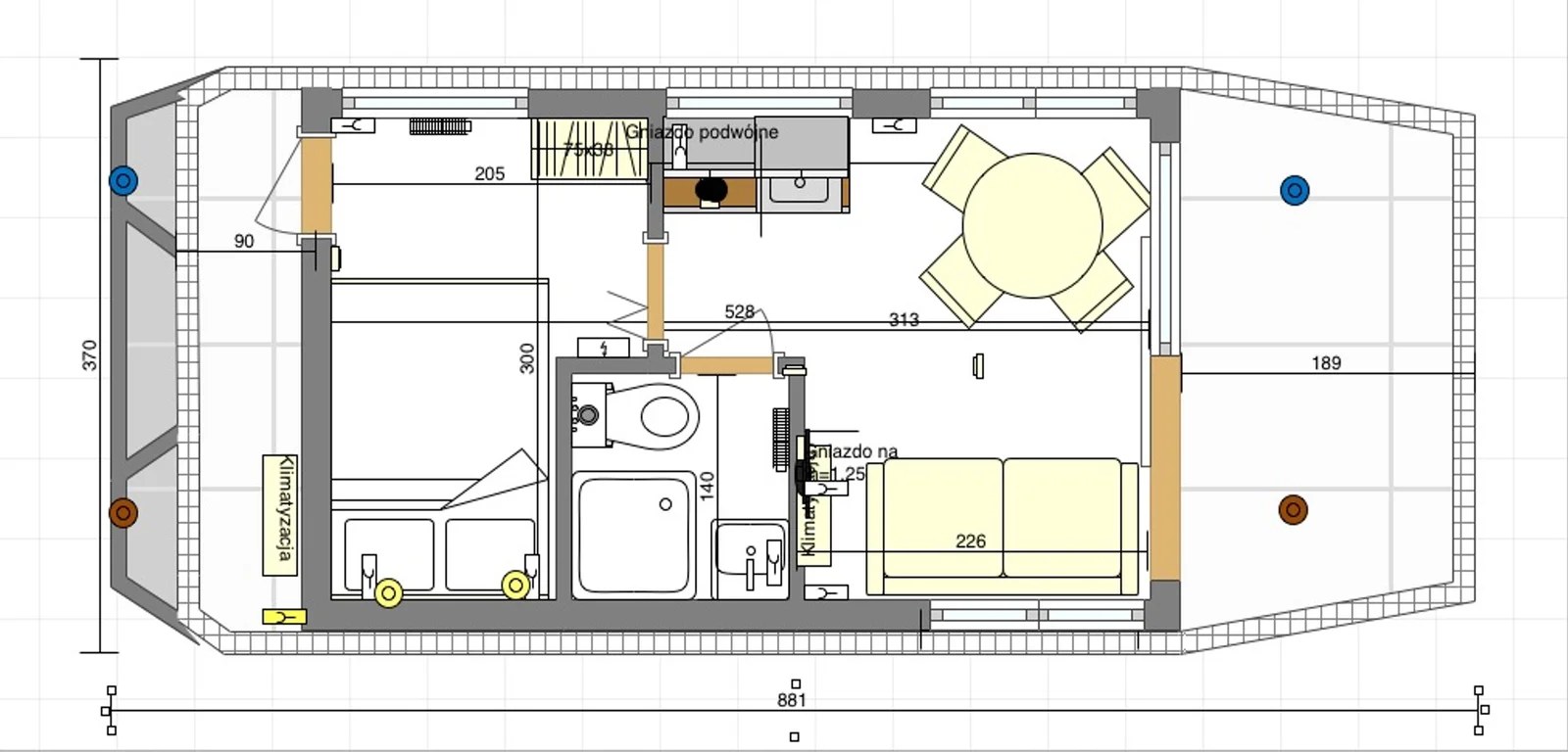 Houseboat Modern 9 1 Bedroom 32.40 m² 6