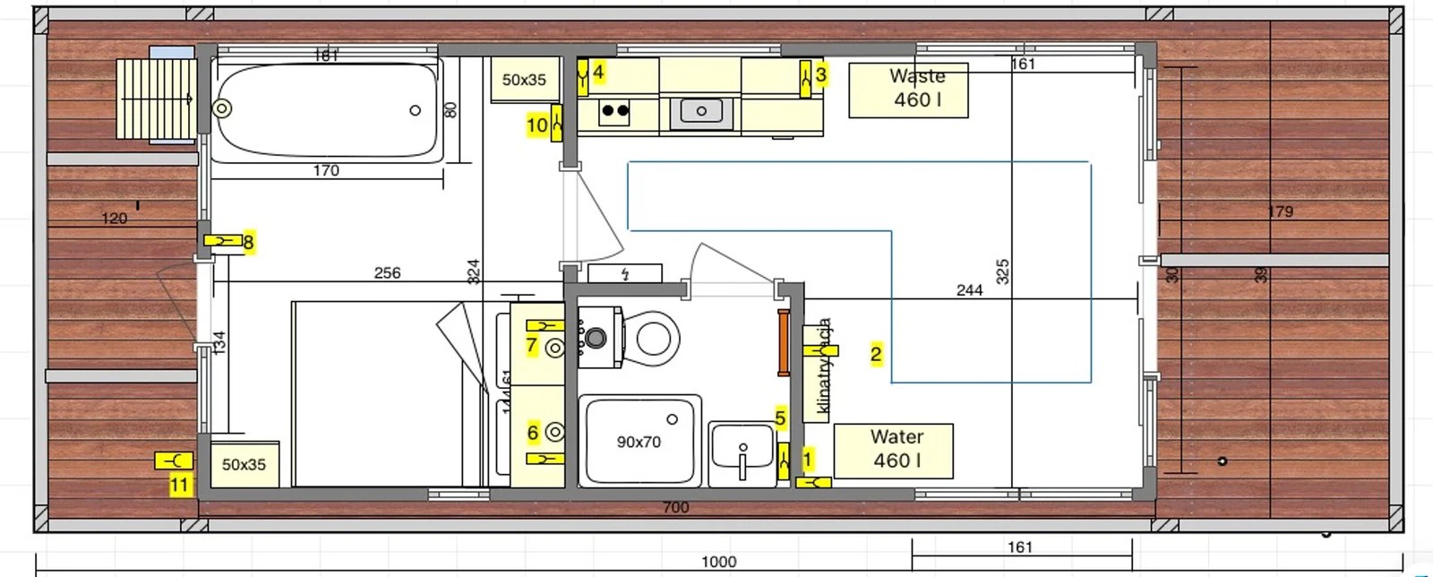 Houseboat Modern 10 Sexy 1 Bedroom 40.00 m² 6