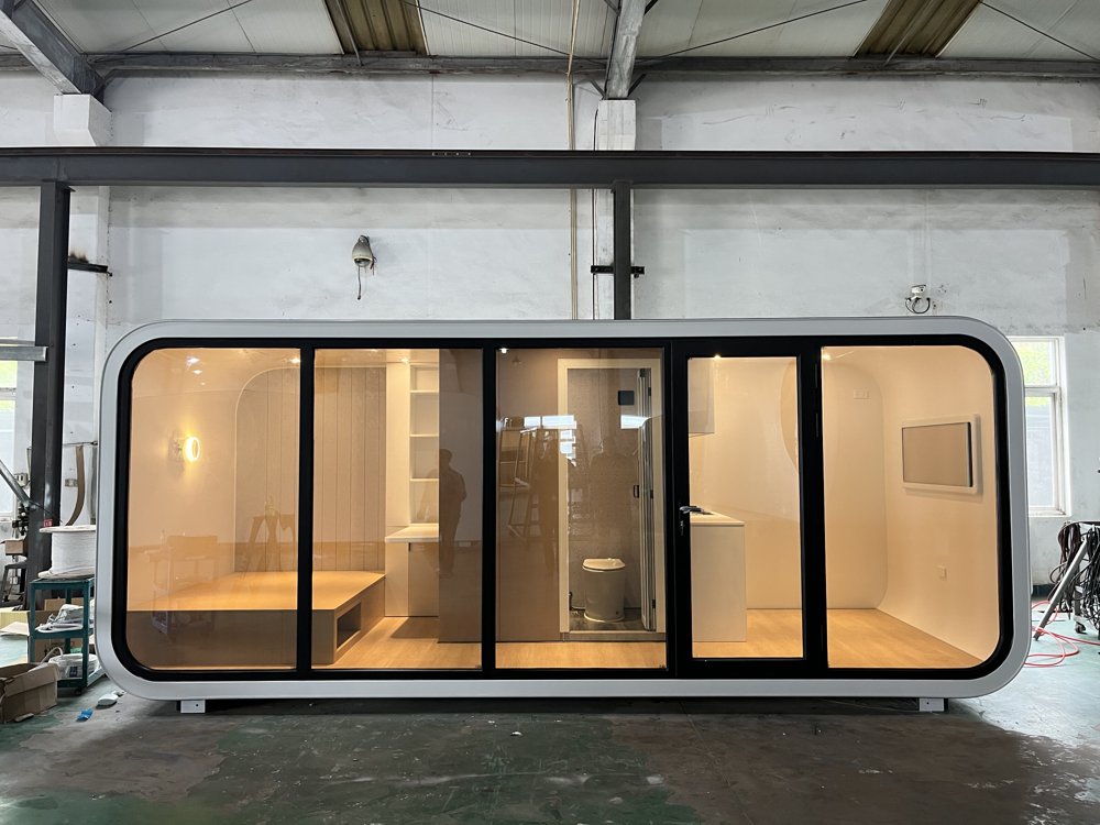 Aluminum Modular Glamping Pod 11,6 m (38,3 m²)