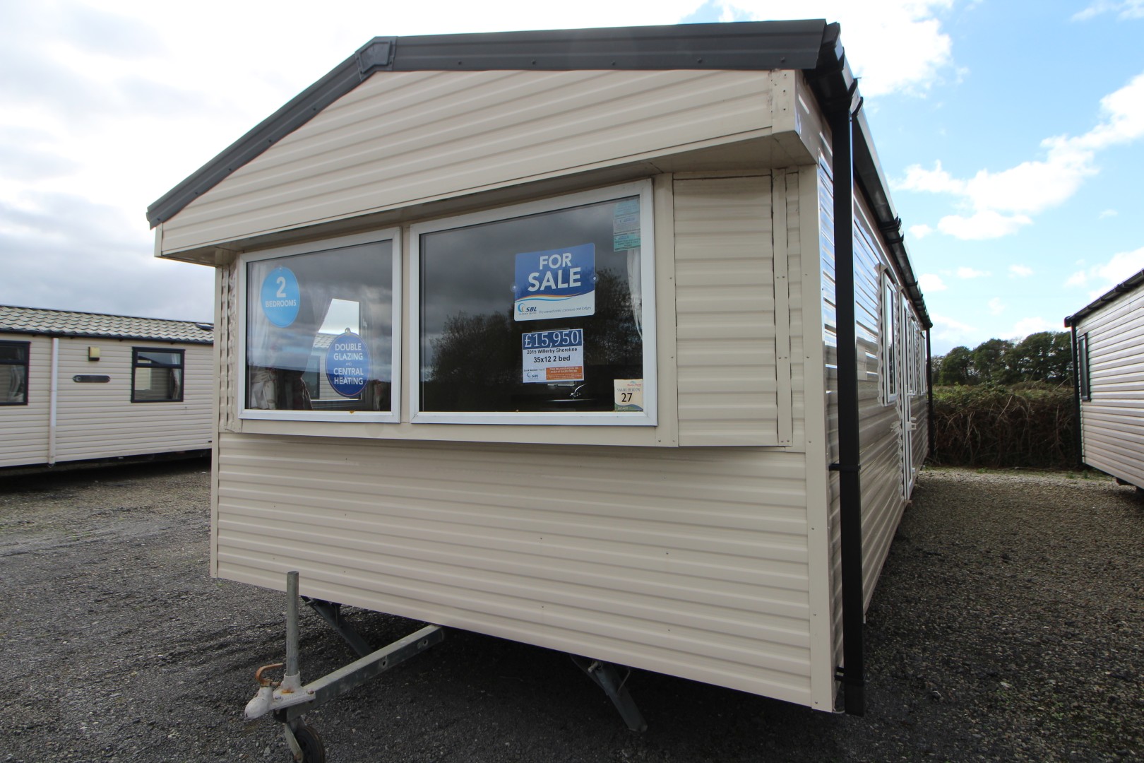 Willerby Shoreline 2 Quartos 31,75 m²