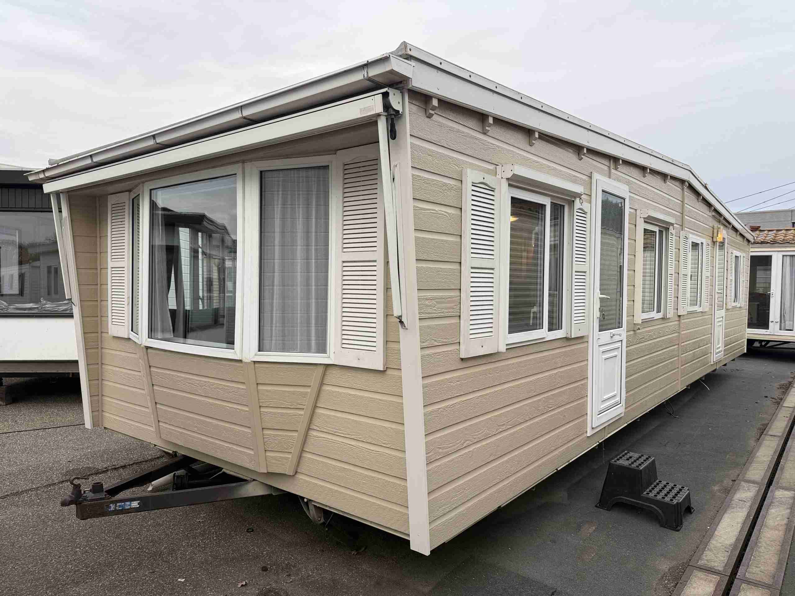 Chalet com Revestimento Canexel 2 Quartos 37 m²
