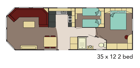 Danbury 2 Bedrooms 38.95 m² 11