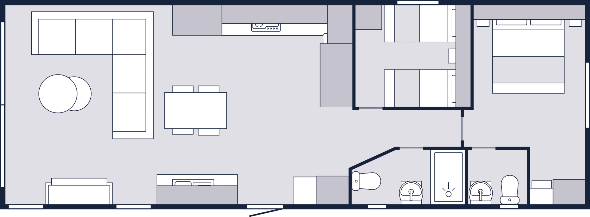 Arlington 2 Bedrooms 52.00 m² 5