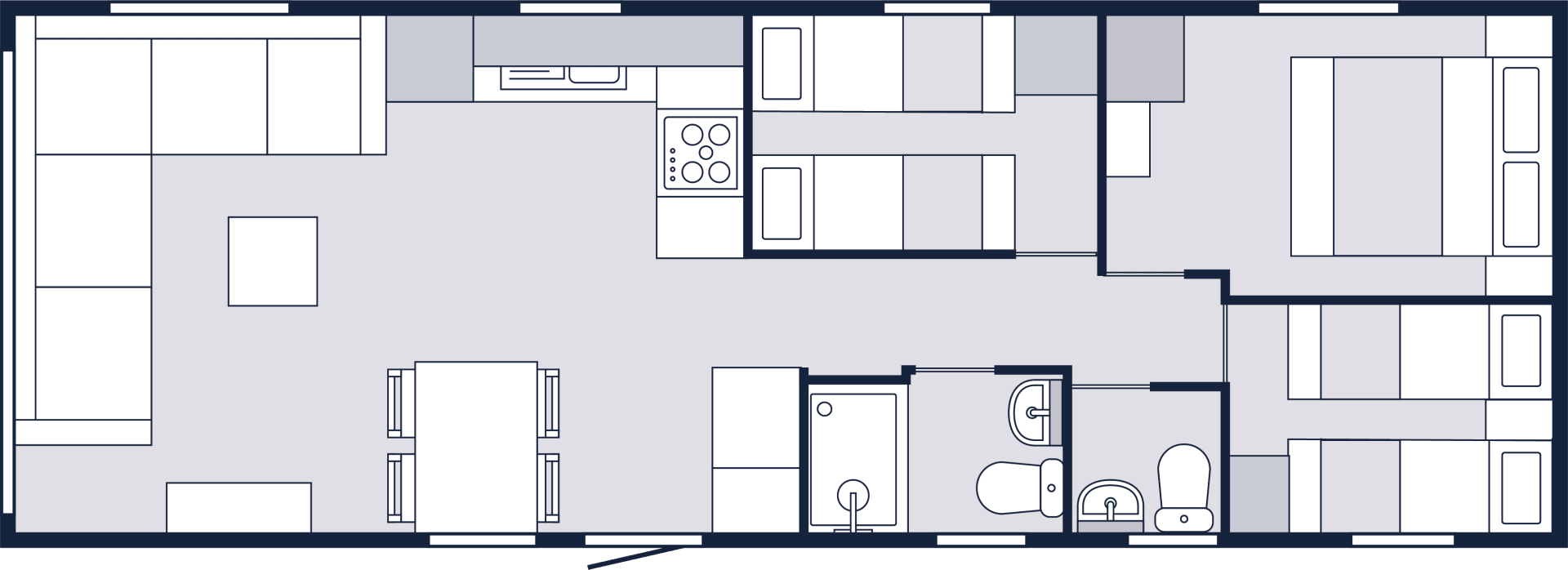 Verve 2 Bedrooms 26.08 m² 5
