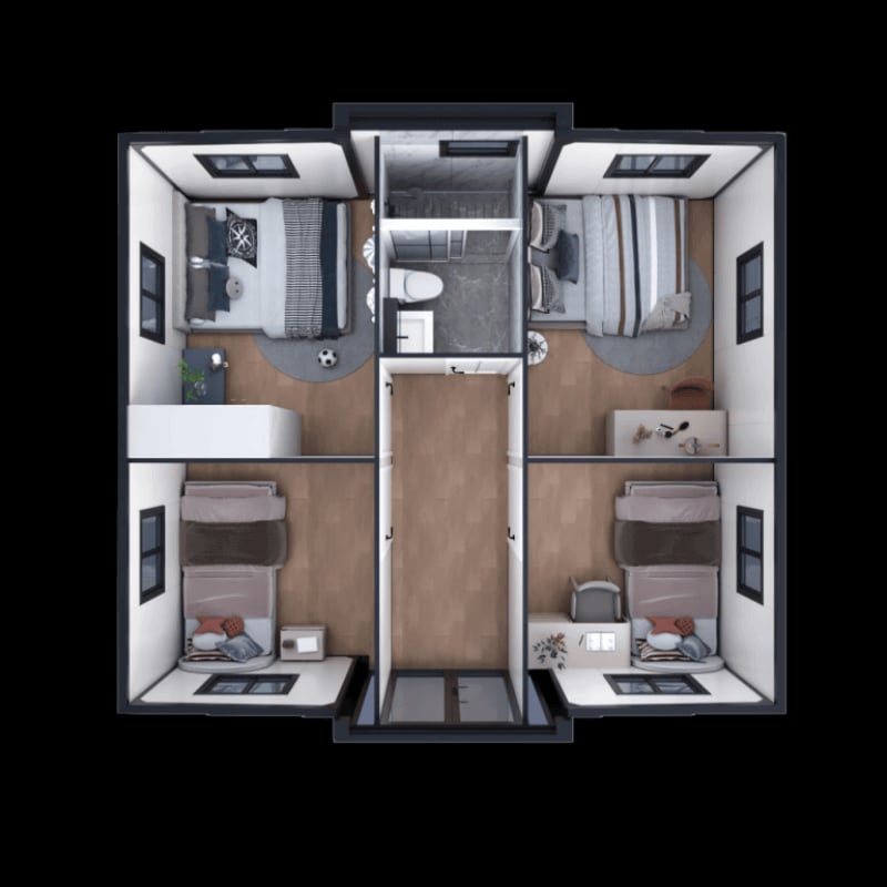 Container Espandibile Standard 20 piedi (37,2 m²) 23