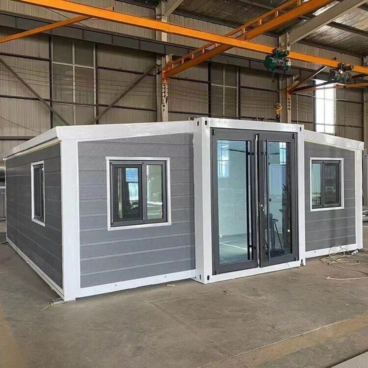 Erweiterbarer Container Standard 20 Fuß · Doppelt Ebenerdig (74 m²) 8