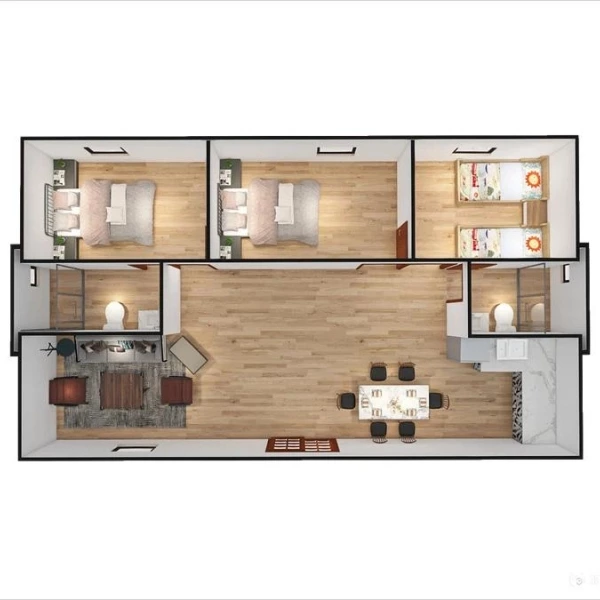 Container Espandibile High-Spec 40 piedi (72 m²) 35