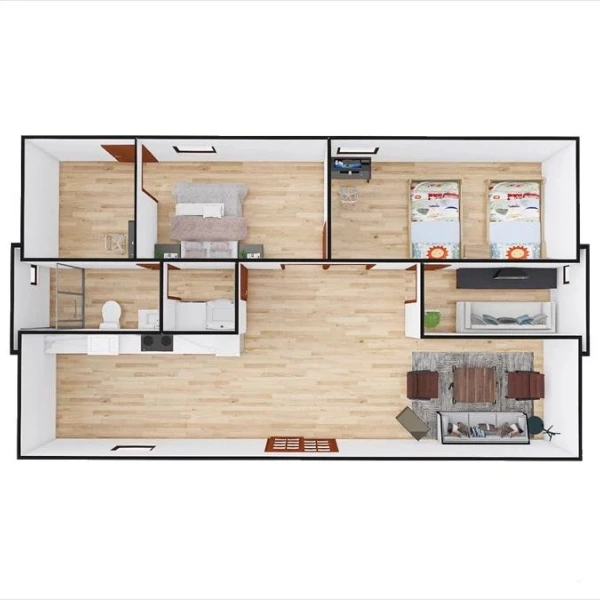 Container Espandibile High-Spec 40 piedi (72 m²) 31