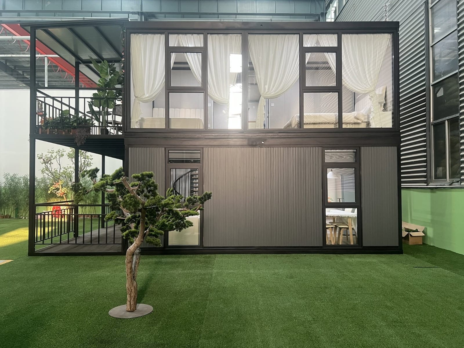 Contenedor Expandible Standard Compacto 20 pies · Doble Dúplex (55 m²) 2